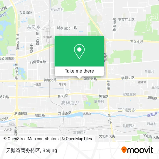 天鹅湾商务特区 map