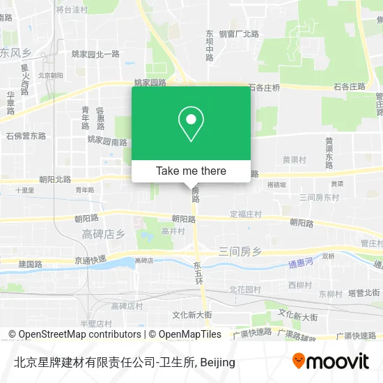 北京星牌建材有限责任公司-卫生所 map