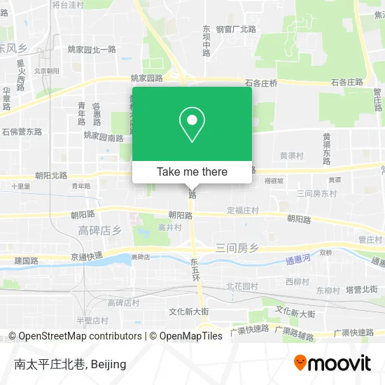 南太平庄北巷 map
