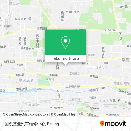 国凯基业汽车维修中心 map