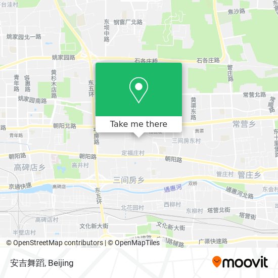 安吉舞蹈 map