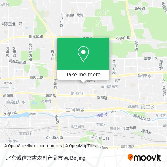 北京诚信京吉农副产品市场 map