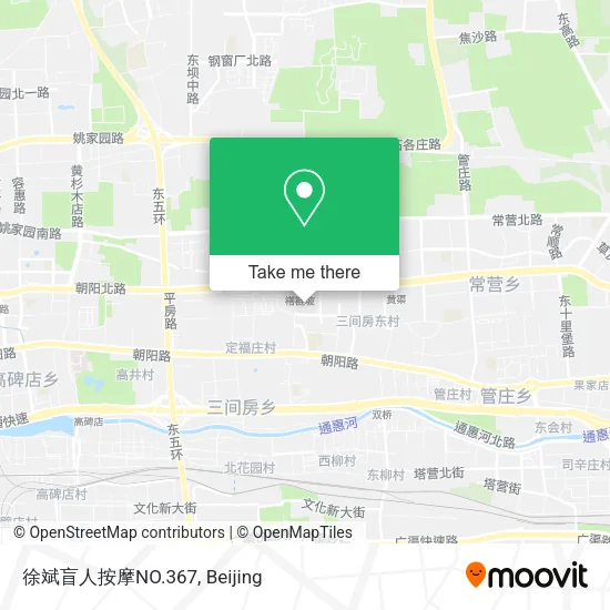 徐斌盲人按摩NO.367 map