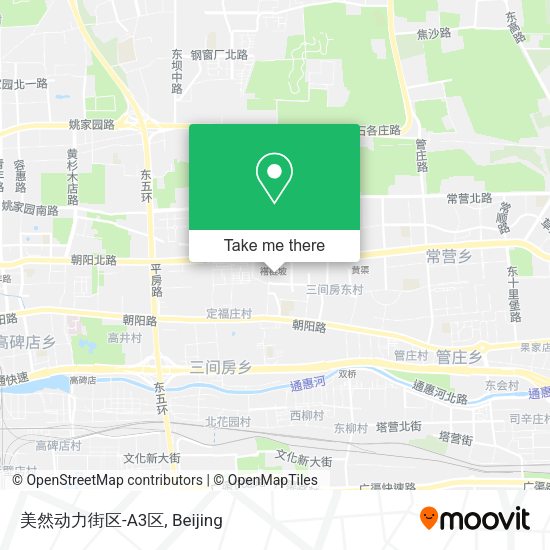 美然动力街区-A3区 map