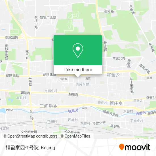 福盈家园-1号院 map