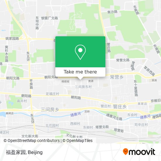 福盈家园 map
