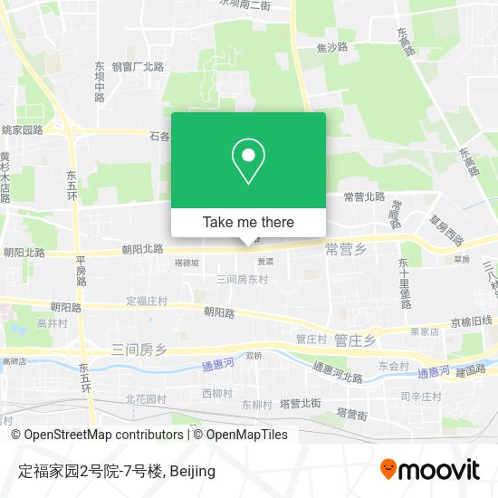定福家园2号院-7号楼 map