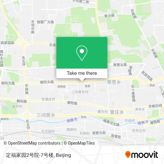 定福家园2号院-7号楼 map