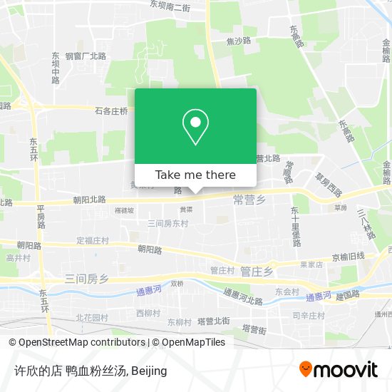 许欣的店 鸭血粉丝汤 map
