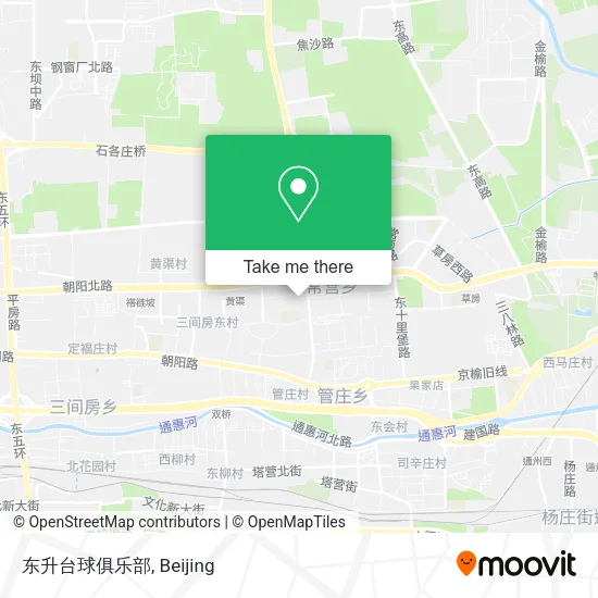 东升台球俱乐部 map