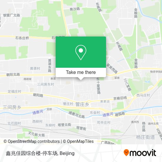 鑫兆佳园综合楼-停车场 map