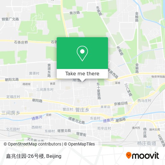 鑫兆佳园-26号楼 map