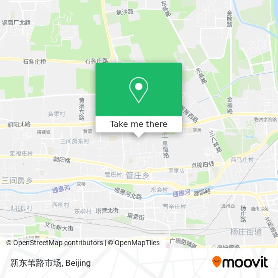 新东苇路市场 map
