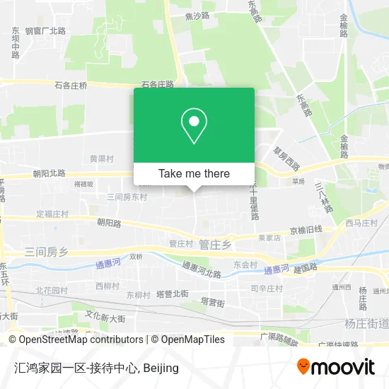 汇鸿家园一区-接待中心 map