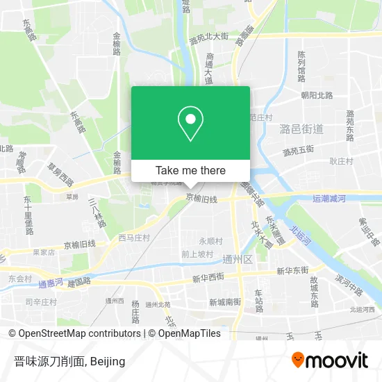 晋味源刀削面 map