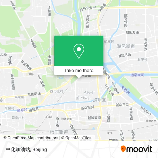 中化加油站 map