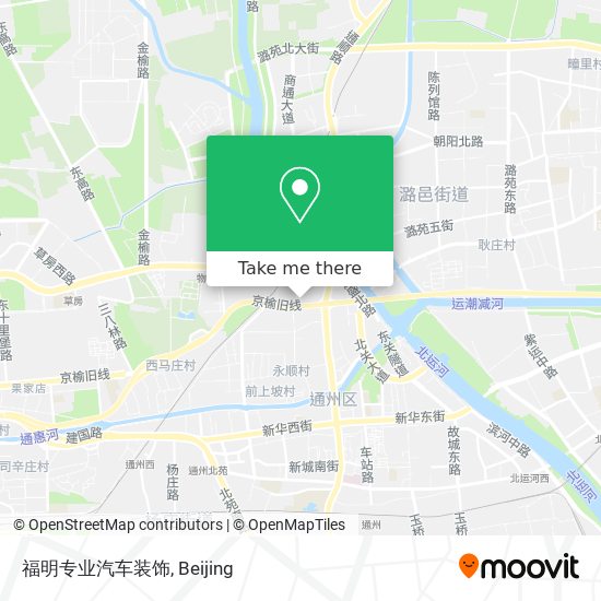福明专业汽车装饰 map