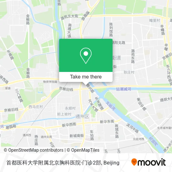 首都医科大学附属北京胸科医院-门诊2部 map
