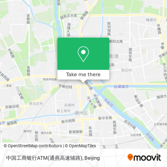 中国工商银行ATM(通燕高速辅路) map