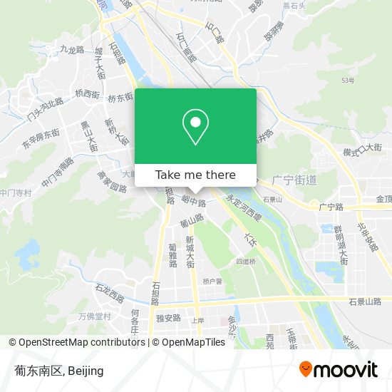 葡东南区 map