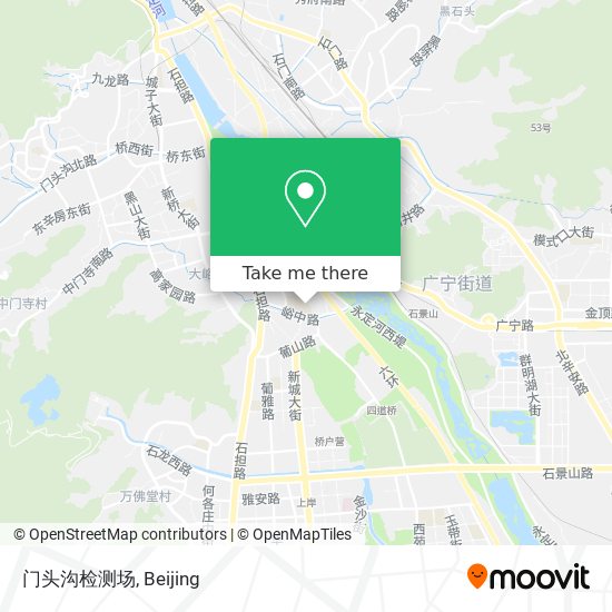 门头沟检测场 map