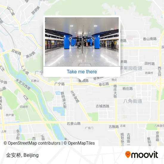 金安桥 map