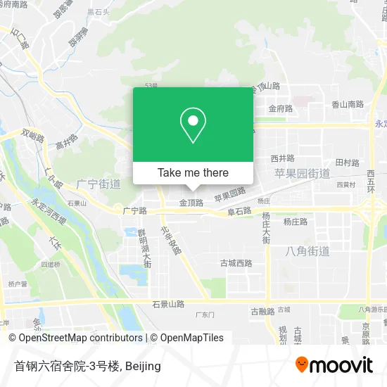 首钢六宿舍院-3号楼 map