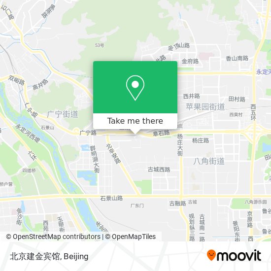 北京建金宾馆 map