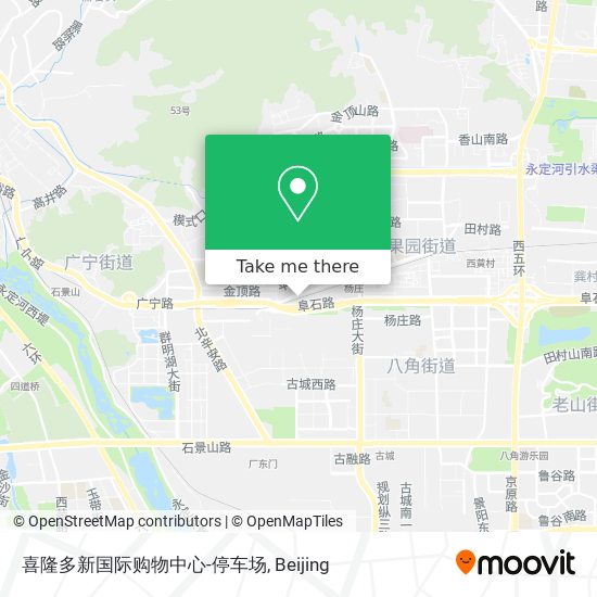 喜隆多新国际购物中心-停车场 map