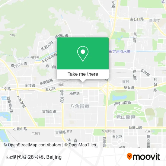西现代城-28号楼 map