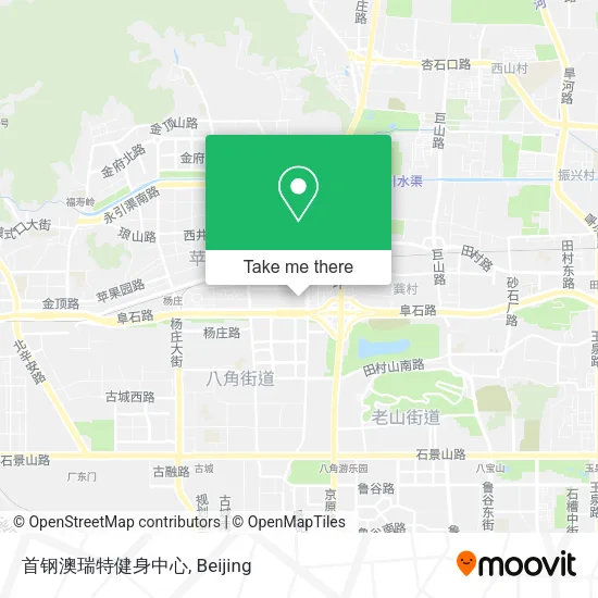 首钢澳瑞特健身中心 map