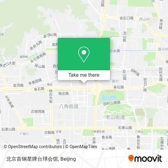 北京首钢星牌台球会馆 map