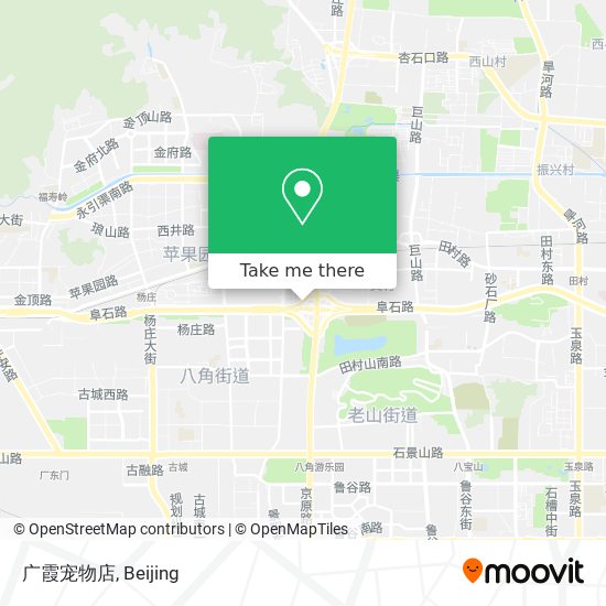 广霞宠物店 map