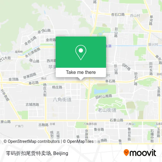 零码折扣尾货特卖场 map