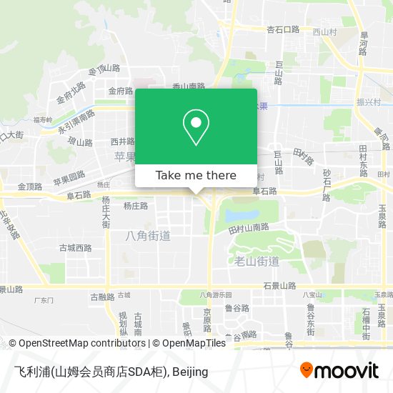 飞利浦(山姆会员商店SDA柜) map