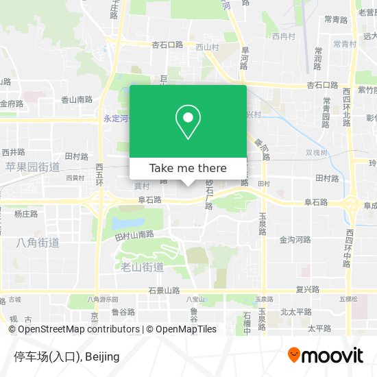 停车场(入口) map