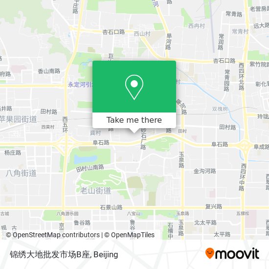 锦绣大地批发市场B座 map