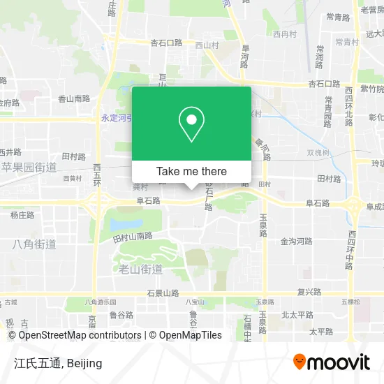 江氏五通 map