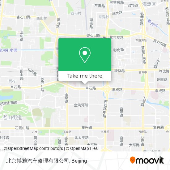 北京博雅汽车修理有限公司 map