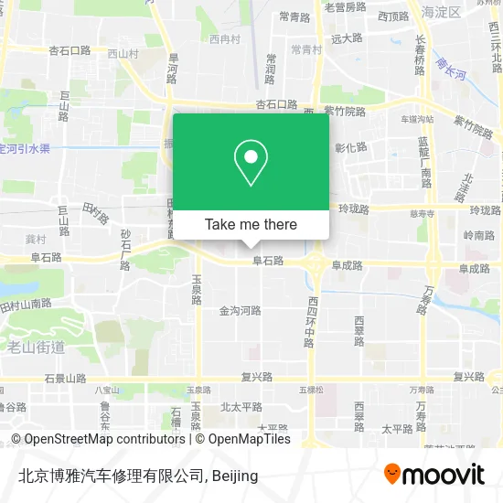 北京博雅汽车修理有限公司 map