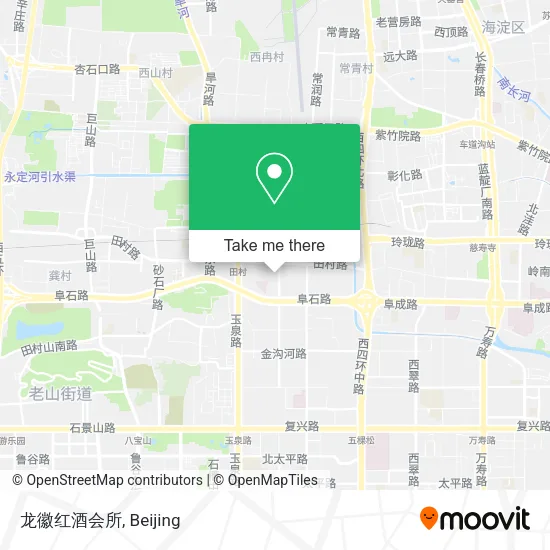 龙徽红酒会所 map