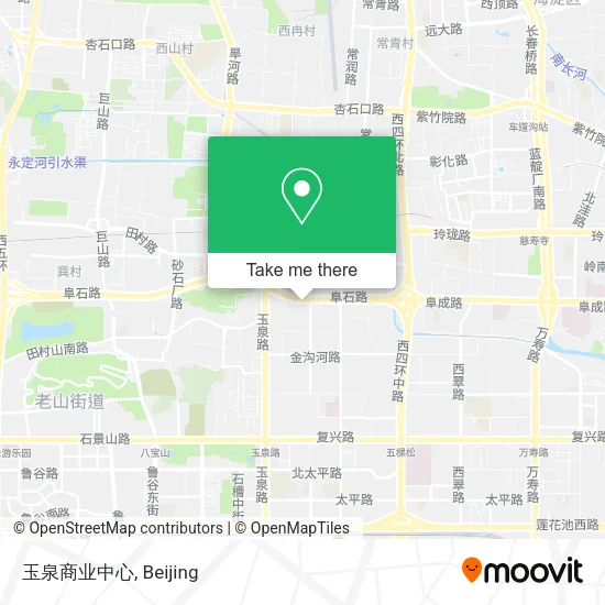 玉泉商业中心 map