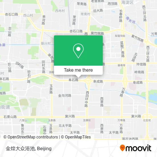 金煌大众浴池 map
