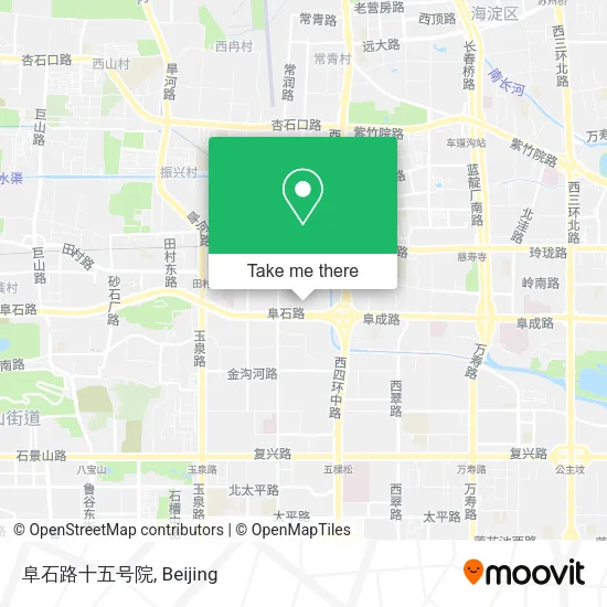 阜石路十五号院 map