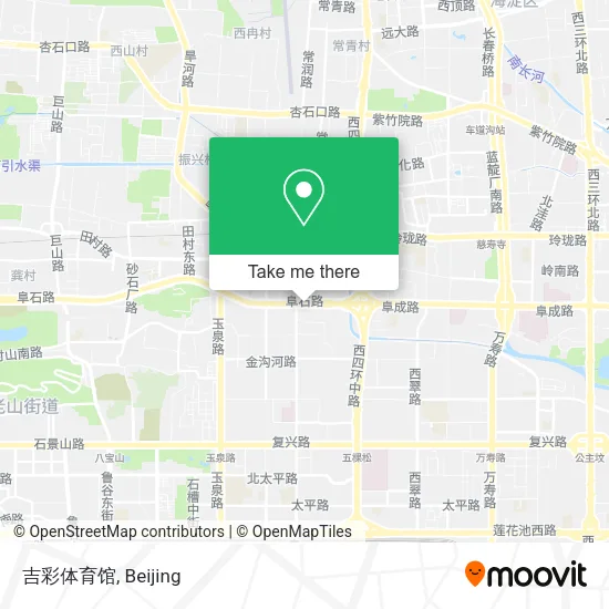 吉彩体育馆 map