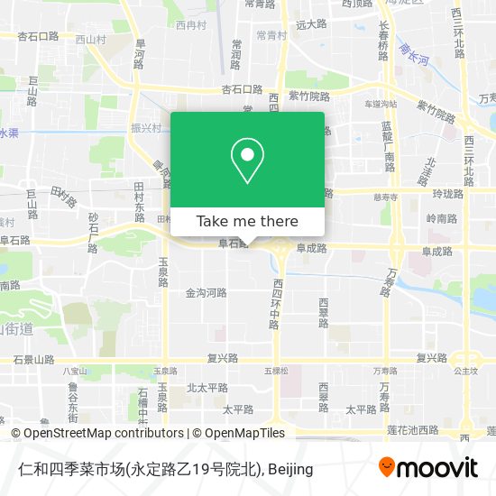 仁和四季菜市场(永定路乙19号院北) map
