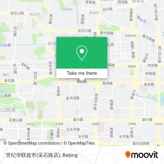 世纪华联超市(采石路店) map