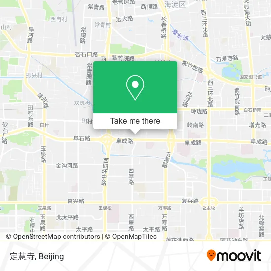 定慧寺 map