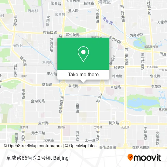阜成路66号院2号楼 map