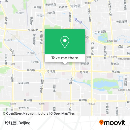 玲珑园 map